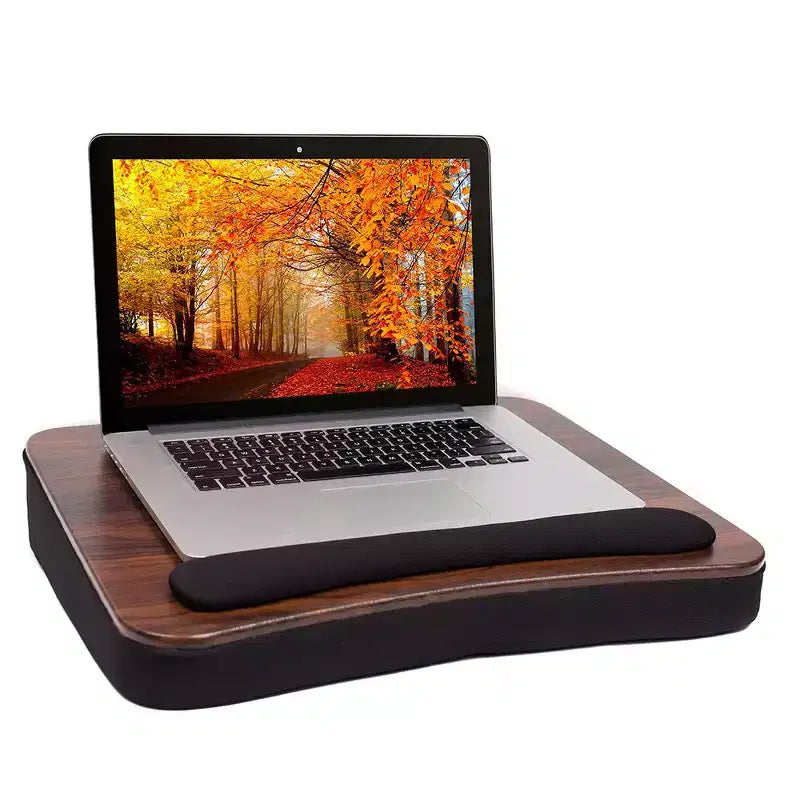 Sofia + Sam All Purpose Lap Desk (Wood top) with Memory Foam