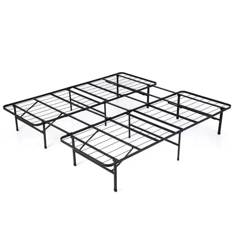 Costway Folding Metal Platform Bed Frame 13 Inch Mattress Foundation 660 LBS