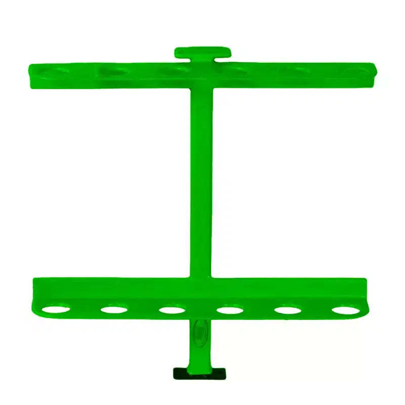 Green Touch Industries Inc Large Steel Hand Tool Rack for Open Trailers, Green