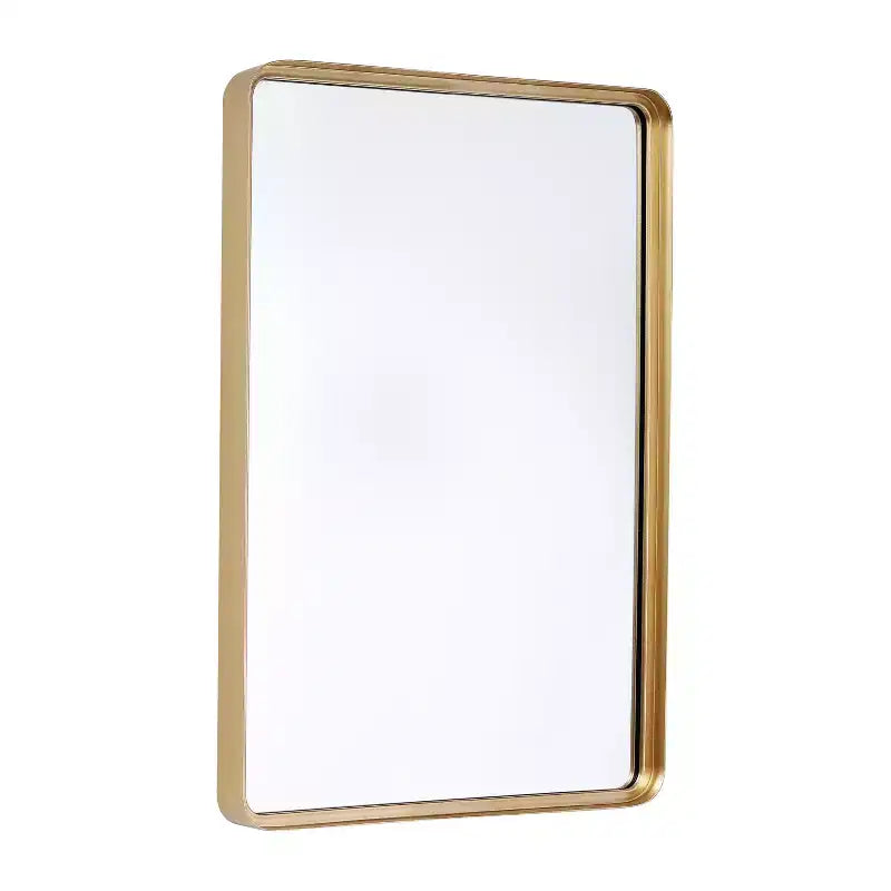 Emma and Oliver Wall Mirror with Silver Backing for Clarity and Shatterproof Glass for Entryways, Bathrooms & More