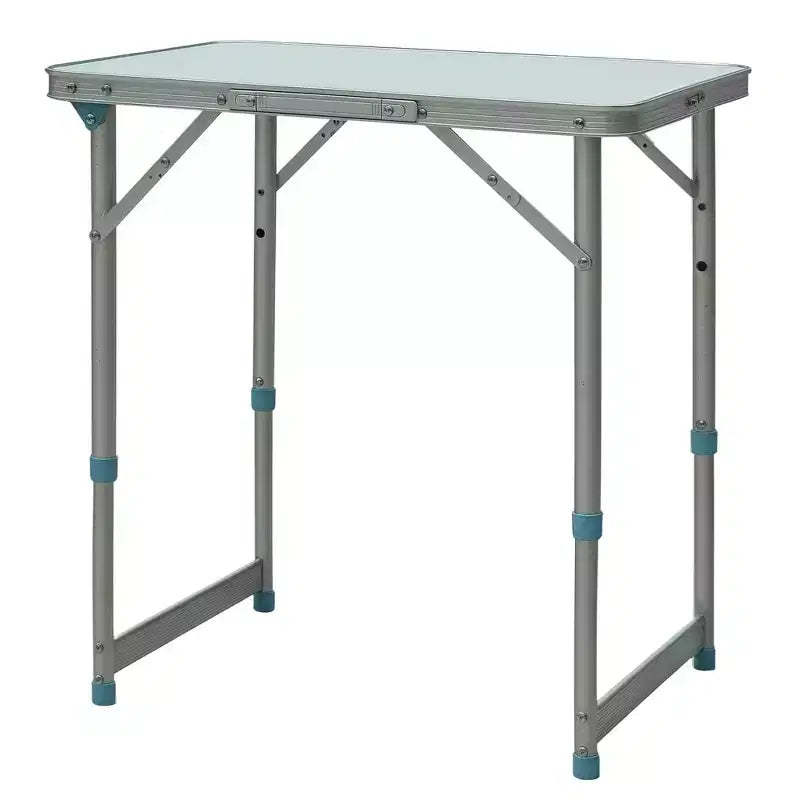 Outsunny Aluminum Lightweight Portable Folding Easy Clean Camping Table With Carrying Handle