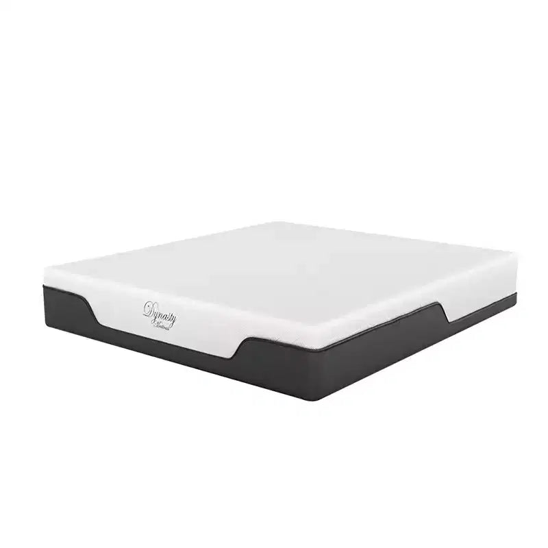 Dynasty Mattress 12 Inch Medium Firm CoolBreeze Advanced Cooling Gel Infused Open Cell Memory Foam Mattress and Cool Silk Cover