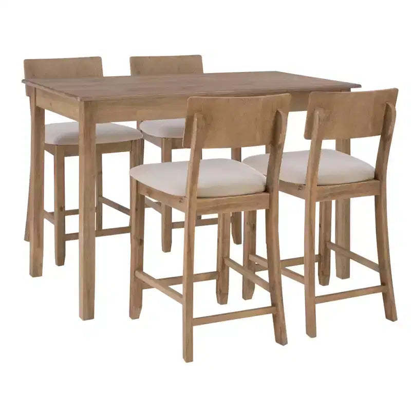 5pc Jordan Tavern Counter Height Dining Set - Linon