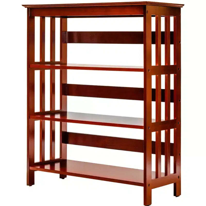 Legacy Decor 3 Tier Wooden Bookshelf Bookcase Shelves