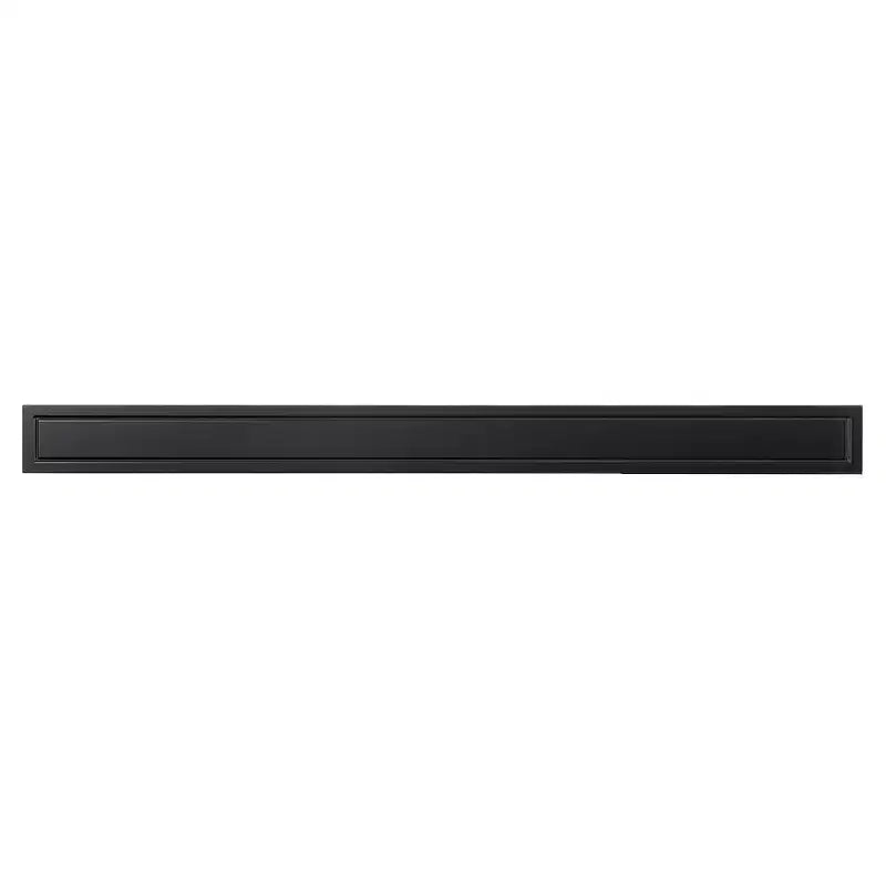 Modern Ember Lotta Wood Fireplace Mantel Shelf With Picture Frame Details