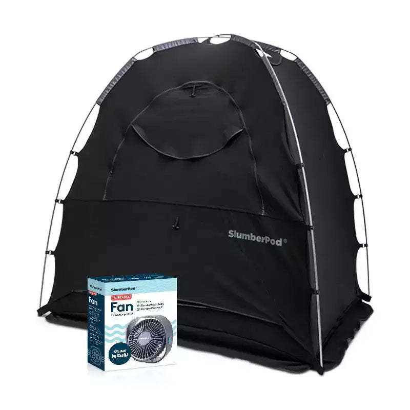 SlumberPod Combo with Fan Blackout Portable Privacy Pod