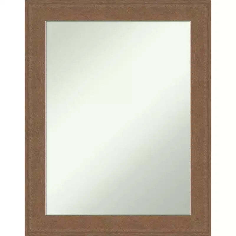 Amanti Art Alta Non-Beveled Bathroom Wall Mirror