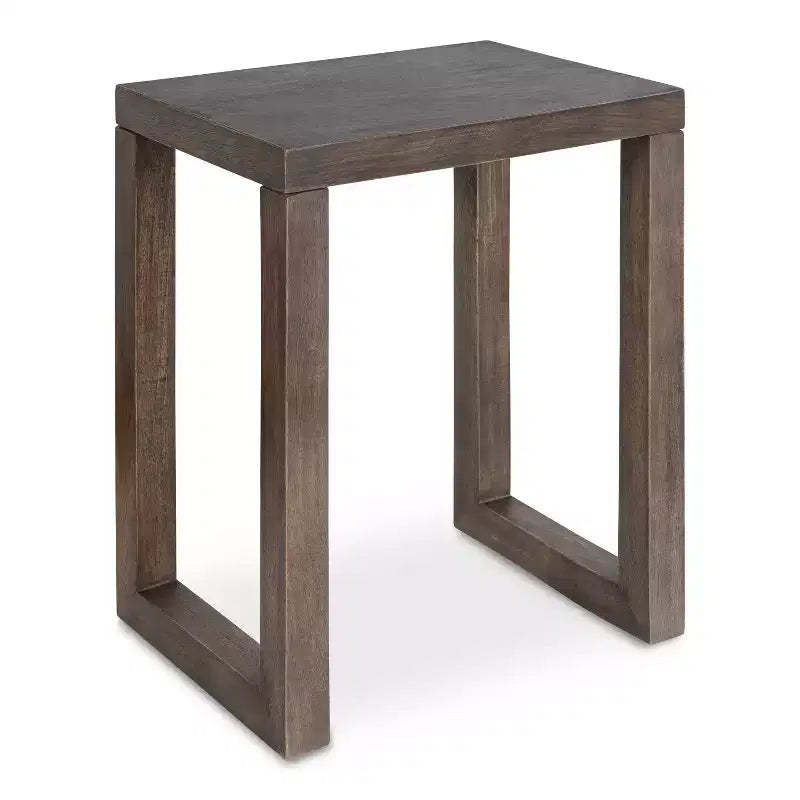 Kate and Laurel Elyria Wood Side Table