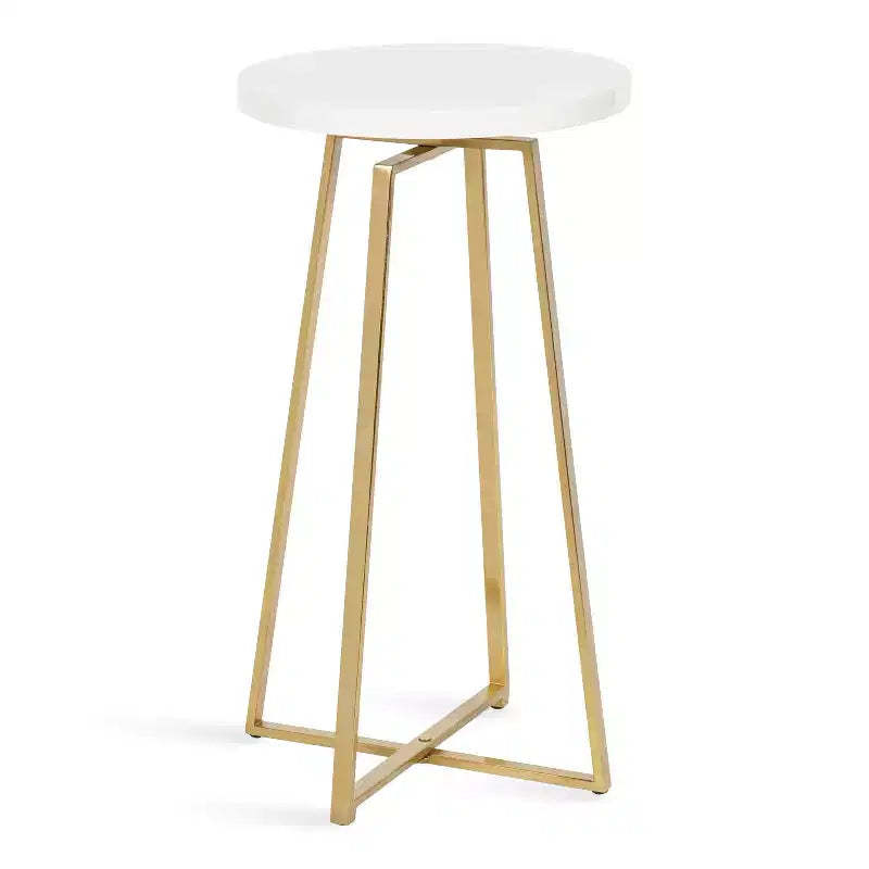 Kate and Laurel Zia Round Side Table