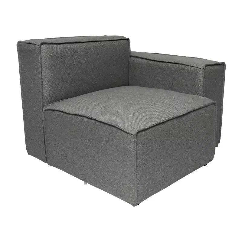 Merrick Lane Modular Right Side Chair with Arm Rest