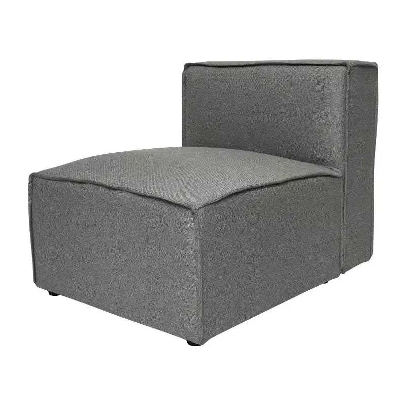 Flash Furniture Bridgetown Luxury Modular Sectional Sofa, Armless Center Seat