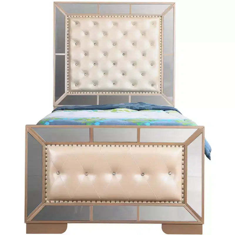 Passion Furniture Hollywood Hills Twin Panel Beds