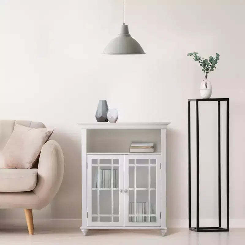 Teamson Home Neal Two-Door Freestanding Floor Cabinet