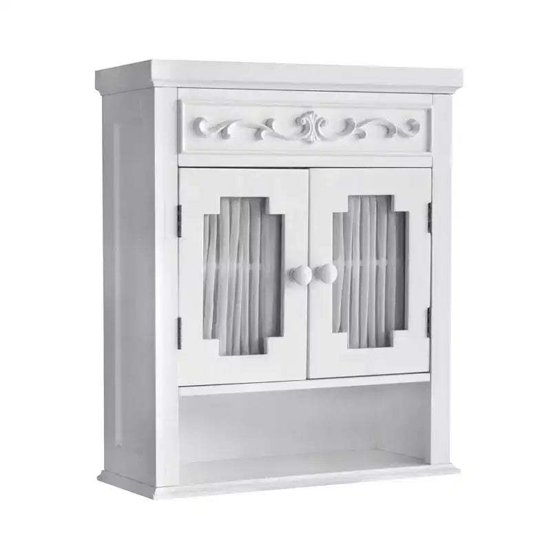 Teamson Home Lisbon Two-Door Removable Wall Cabinet