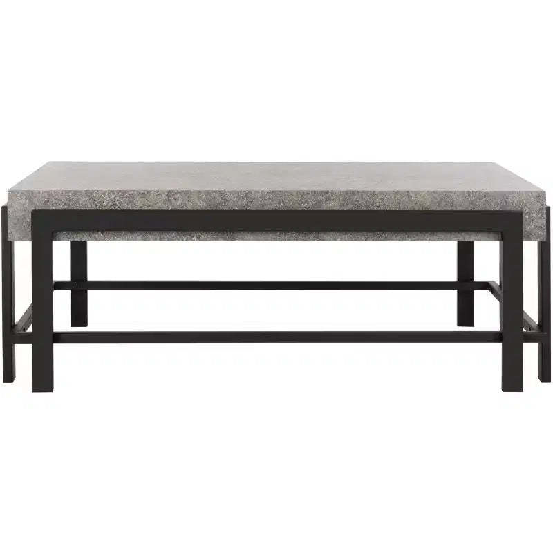 Oliver Coffee Table - COF7006A - Dark Grey/Black - Safavieh