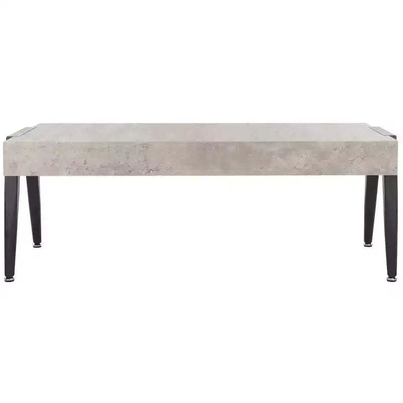 Cameron Coffee Table - Light Grey/Black - Safavieh