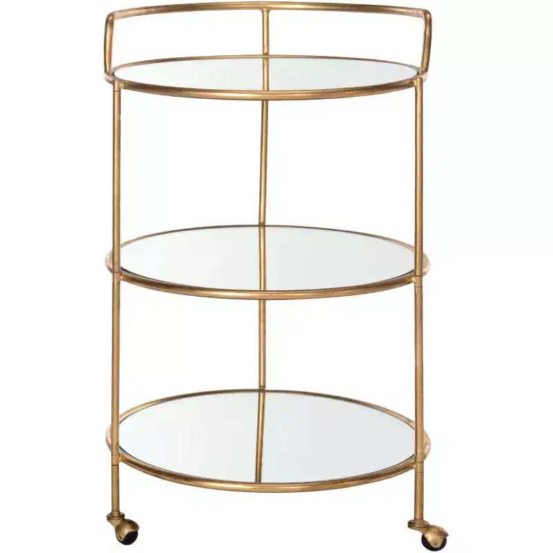Dulcinea Bar Cart - FOX2554 - Safavieh