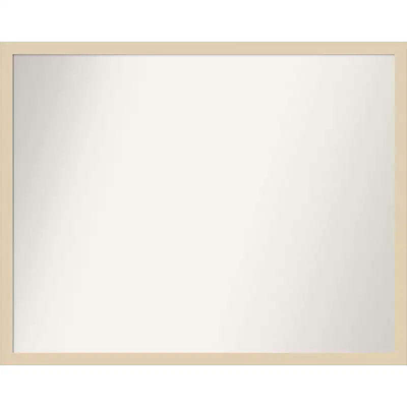 Amant Art Svelte Non-Beveled Wood Framed Wall Mirror