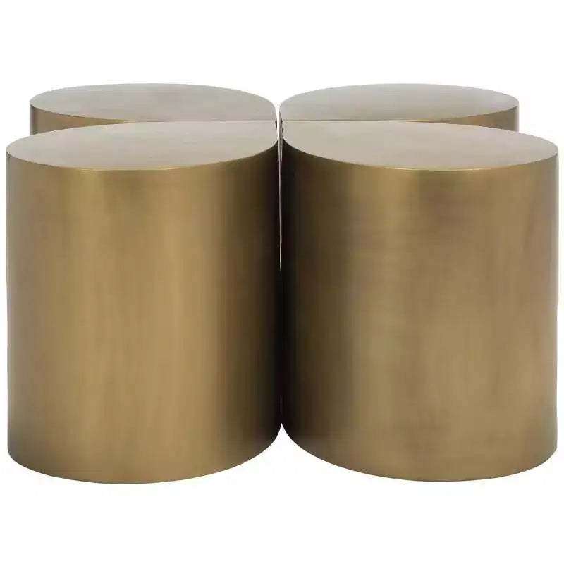 Tilly Coffee Table - Antique Brass - Safavieh