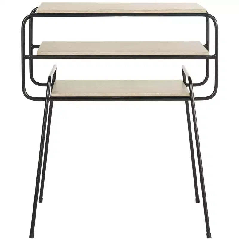 Marcel End Table - FOX4252 - Light Grey - Safavieh Couture