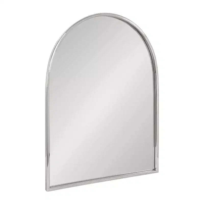 Kate and Laurel Rowla Arch Wall Mirror, 24x32, Silver