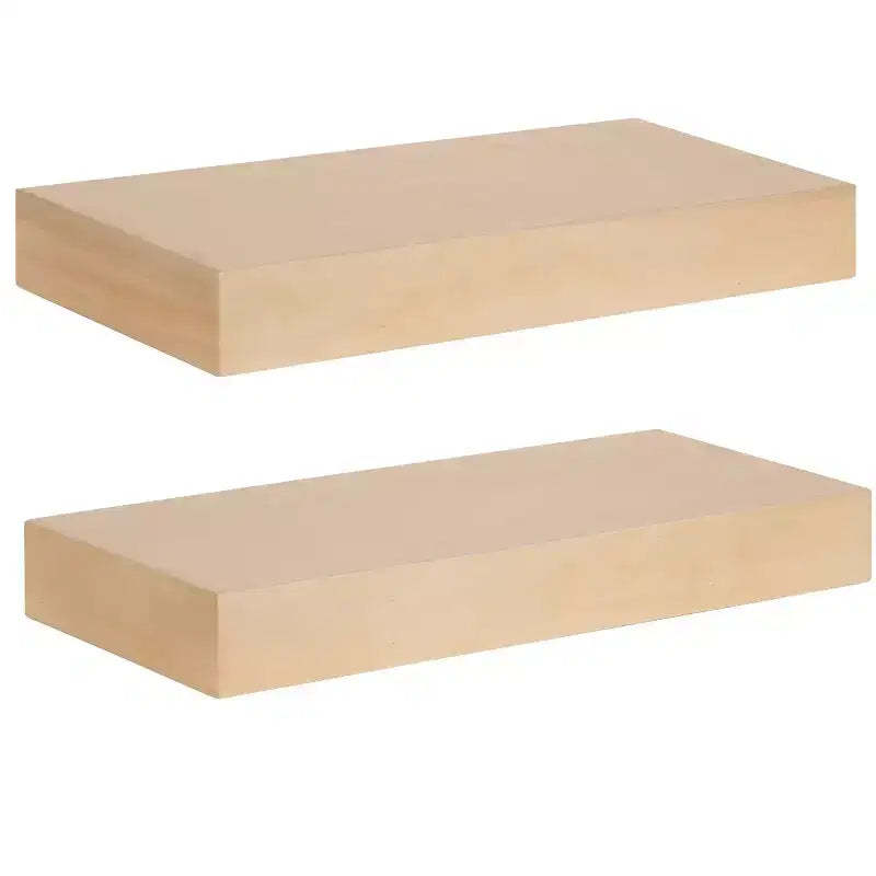 Kate and Laurel Havlock Wood Shelf Set