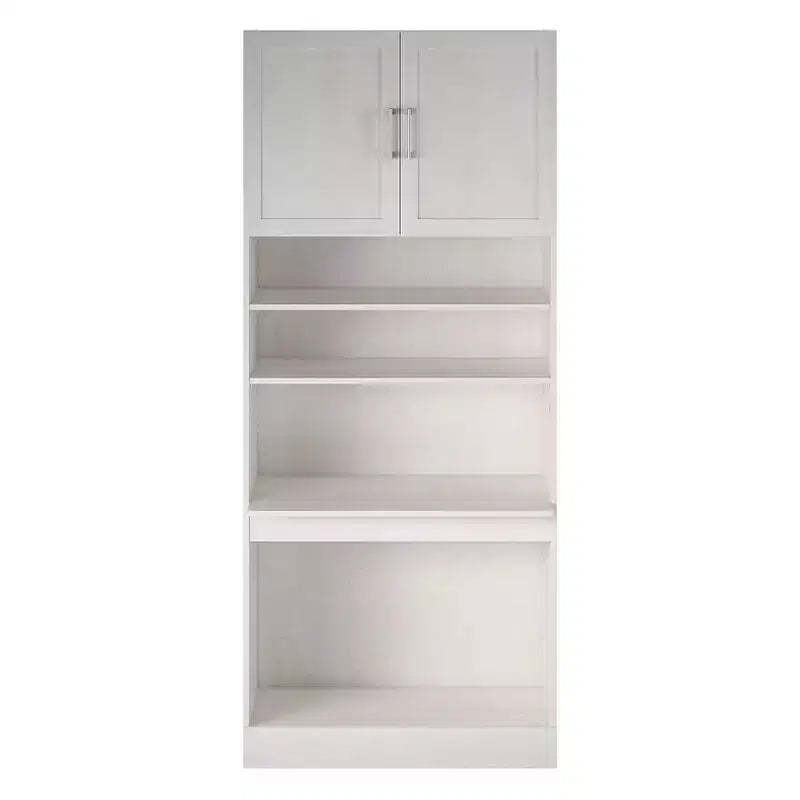 Ameriwood Home Elba Vanity Modular Closet Unit, Ivory Oak
