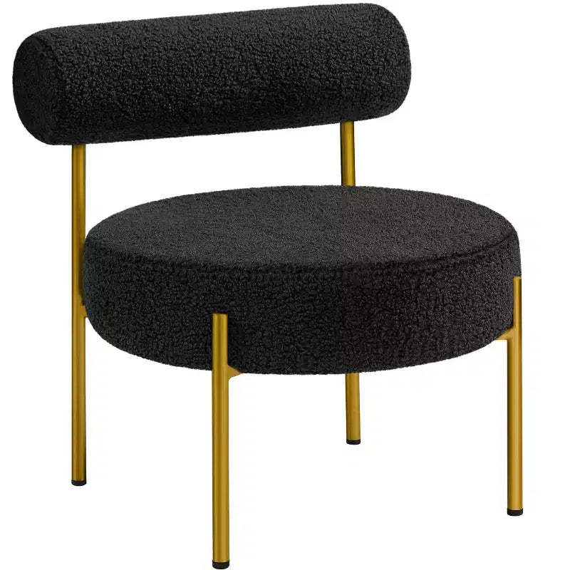 Yaheetech Boucle Accent Chair Side Chair for Living Room Bedroom Lounge