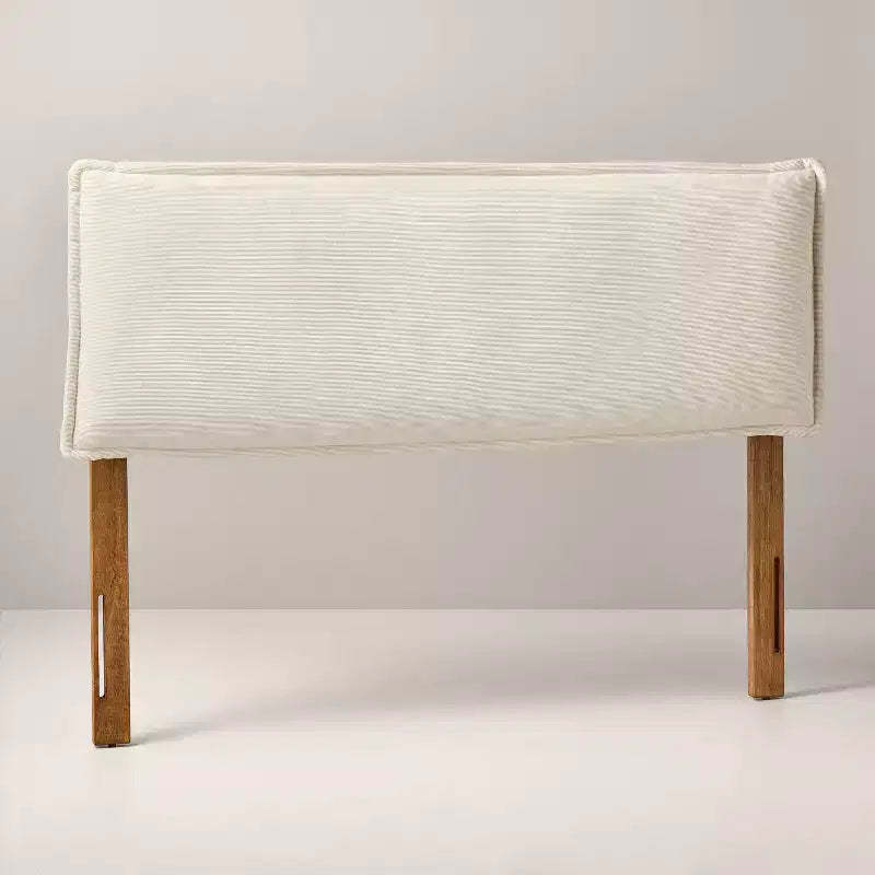 Corduroy Upholstered Headboard Cream - Hearth & Hand with Magnolia