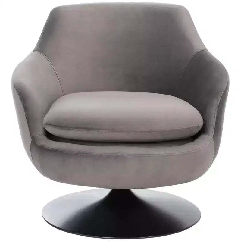 Citrine Velvet Swivel Chair - SFV4743 - Safavieh Couture