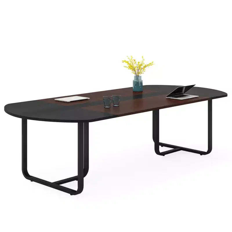 Lantine 70.86 Modern Oval Dining Table