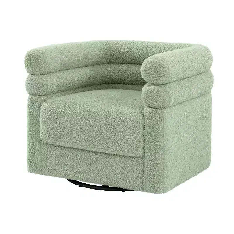 Arturo Modern Swivel Chair with One Pillow|ART OF LIVING DESIGNS-SAGE