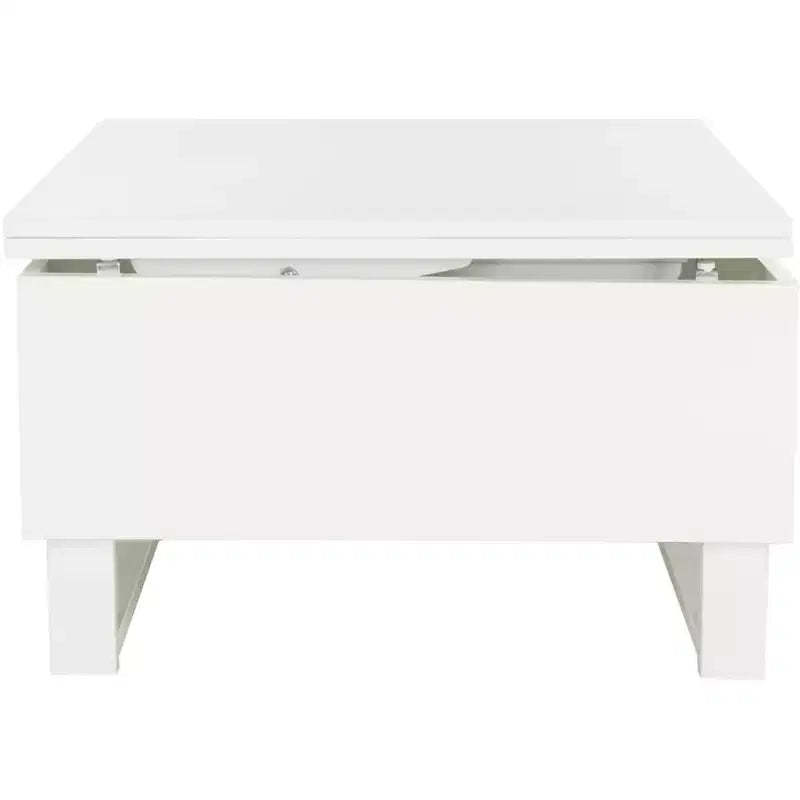 Vanna Lift - Top Coffee Table - FOX2233A - White - Safavieh Couture