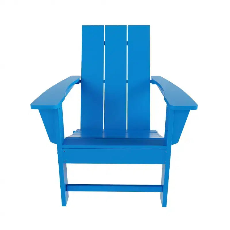 WestinTrends Ashore Modern Outdoor Patio Folding Adirondack Chair