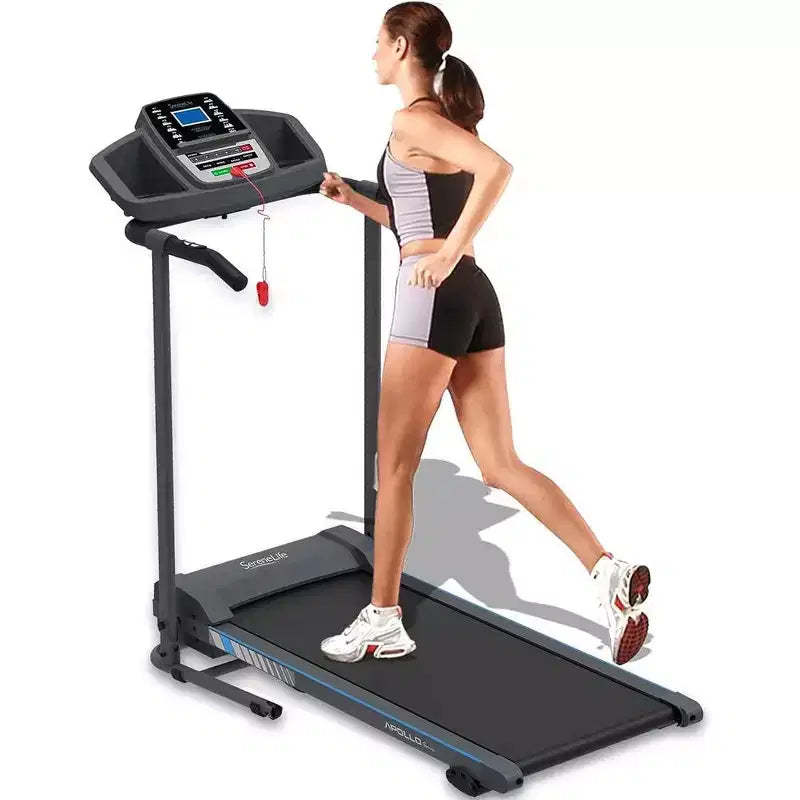 SereneLife Folding Treadmill - Black