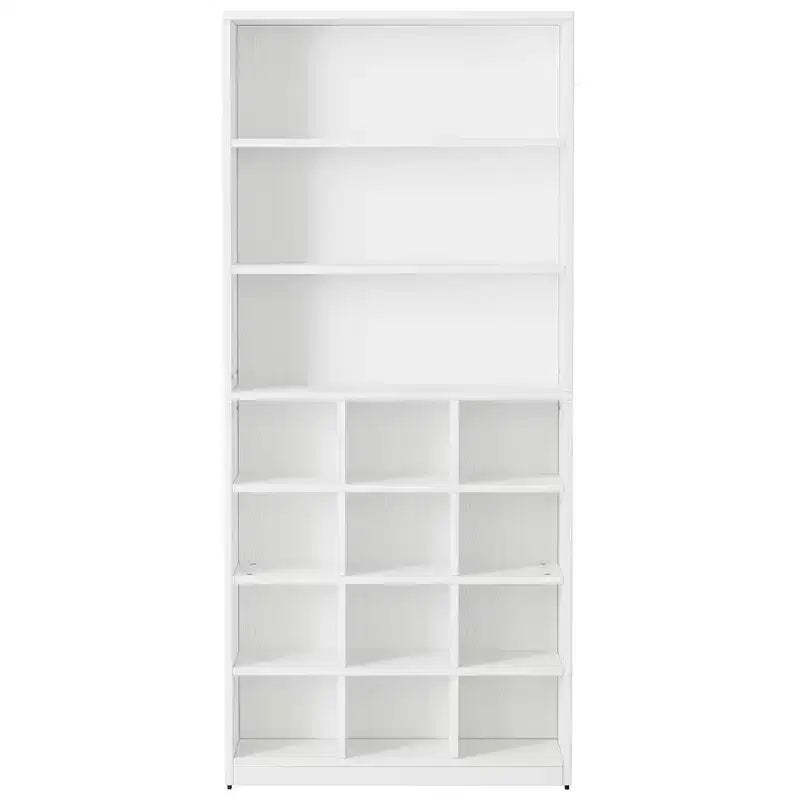 Tribesigns Freestanding Shoe Cabinet, Modern Shoe Storage Cabinet with Shelves