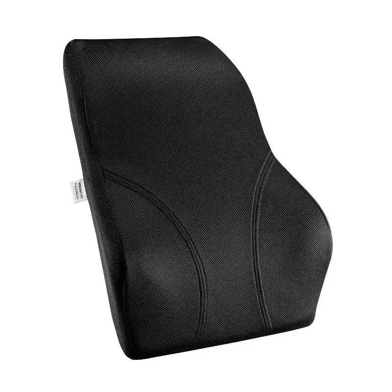 Mount-It! Lumbar Support Pillow, Ergo Collection Full Back Support for Office, Gaming Chair, Memory Foam Filling, Relief Back Pain Improve Posture