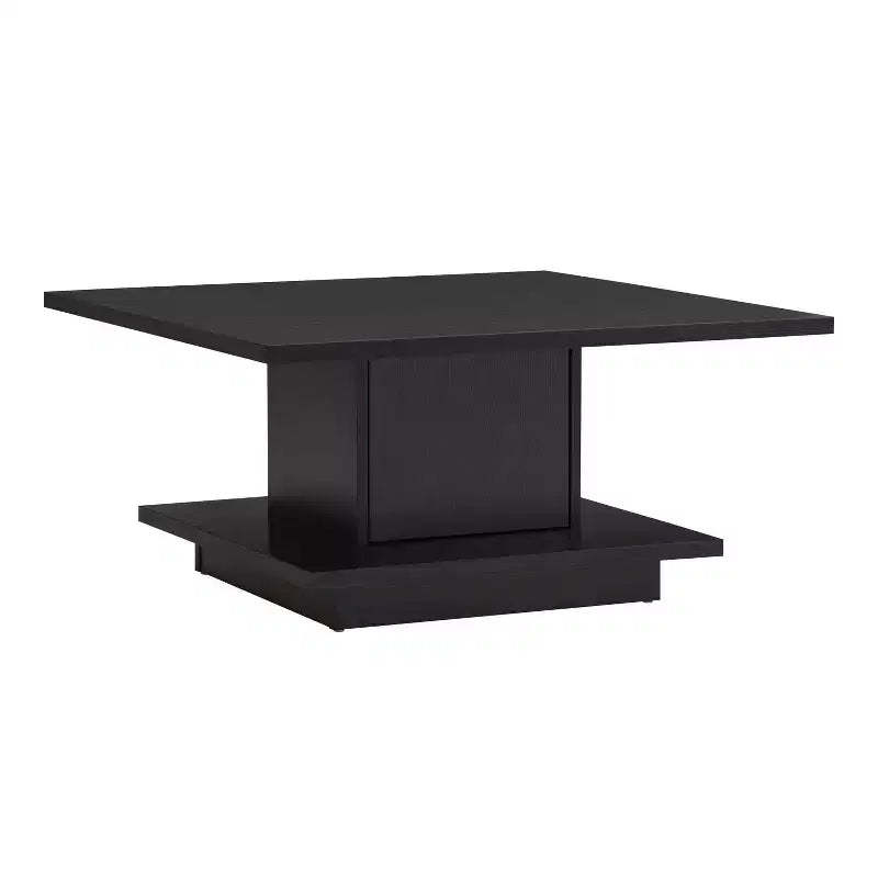 24/7 Shop At Home Traci 31 Contemporary Square Coffee Table with Hidden Storage