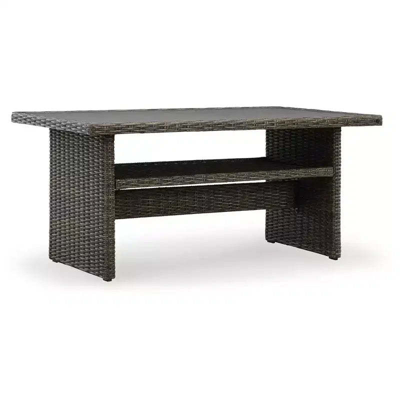 Signature Design by Ashley Brook Ranch Outdoor Multi-use Table, Brown