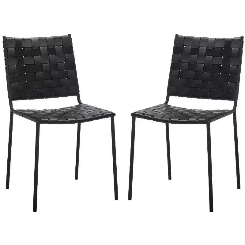 Wesson Woven Dining Chair (Set of 2) - DCH3005 - Safavieh