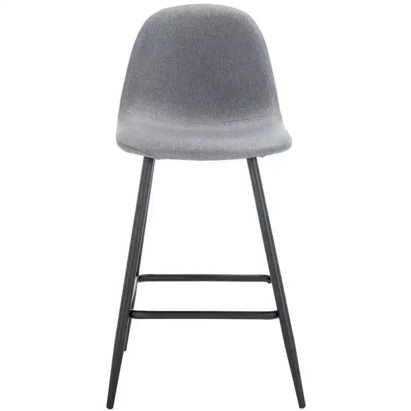 Travis Counter Stool - BST2001 - Dark Grey/Black - Safavieh