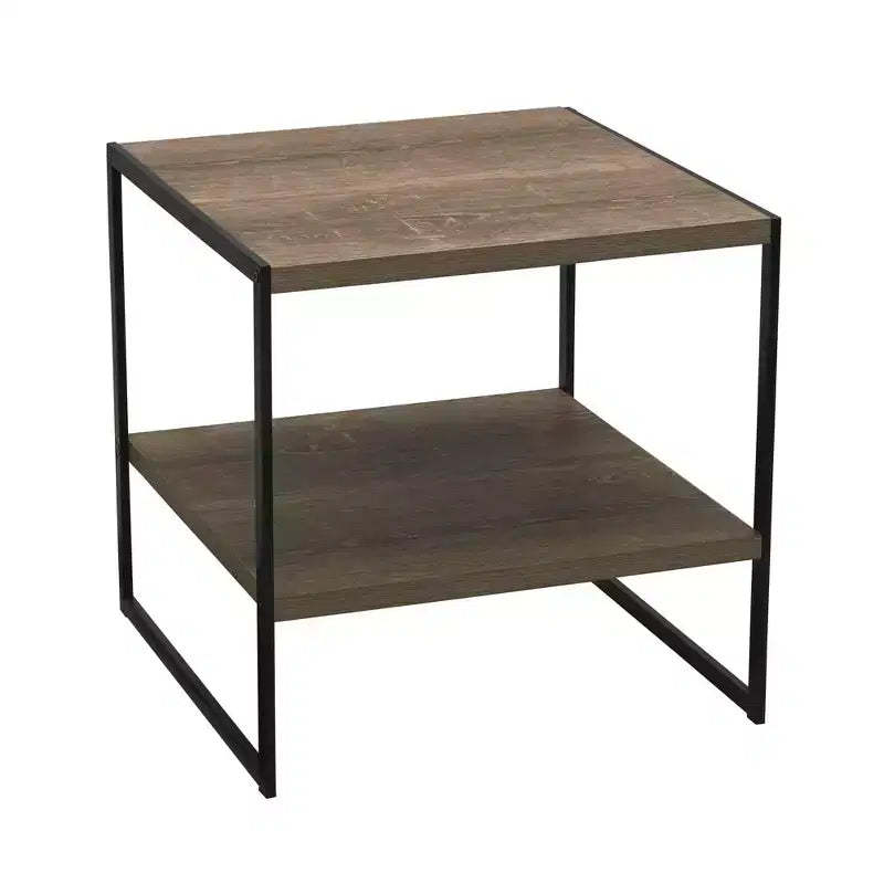 Household Essentials Jamestown Square End Table