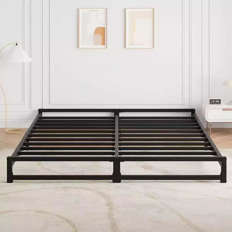 6 Inch Twin/Full/Queen/King Size Bed Frame Heavy Duty Metal Platform Bed Frame with Steel Slat Support