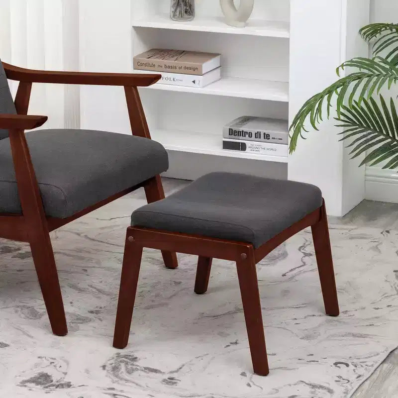 Breighton Home Designs4Comfort Natalie Accent Ottoman Stool