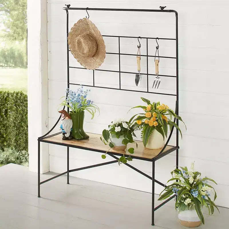 The Lakeside Collection Indoor/Outdoor Storage Shelf -