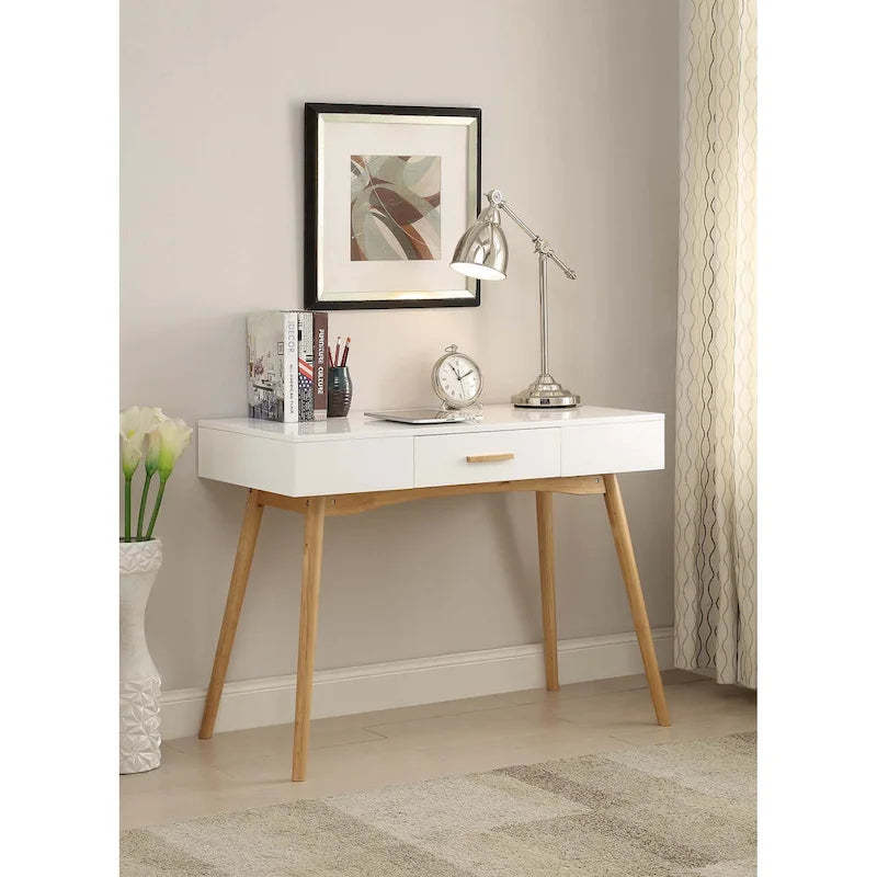 Convenience Concepts Oslo 1 Drawer Desk