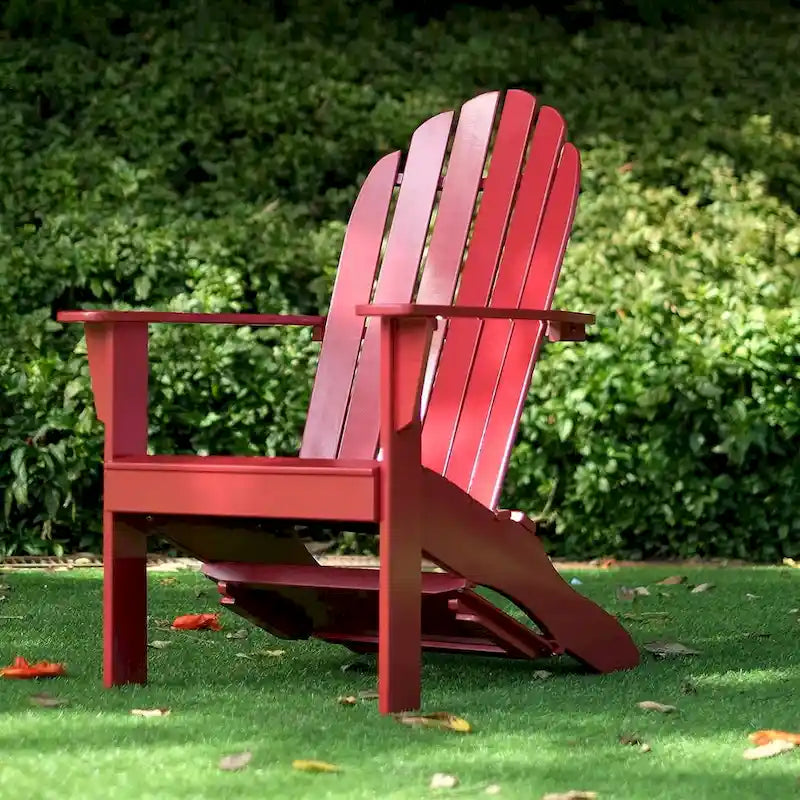 Cambridge Casual Austin Outdoor Adirondack Chair - Red