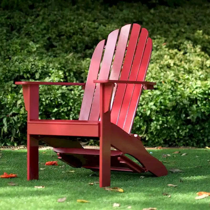 Cambridge Casual Austin Outdoor Adirondack Chair - Red