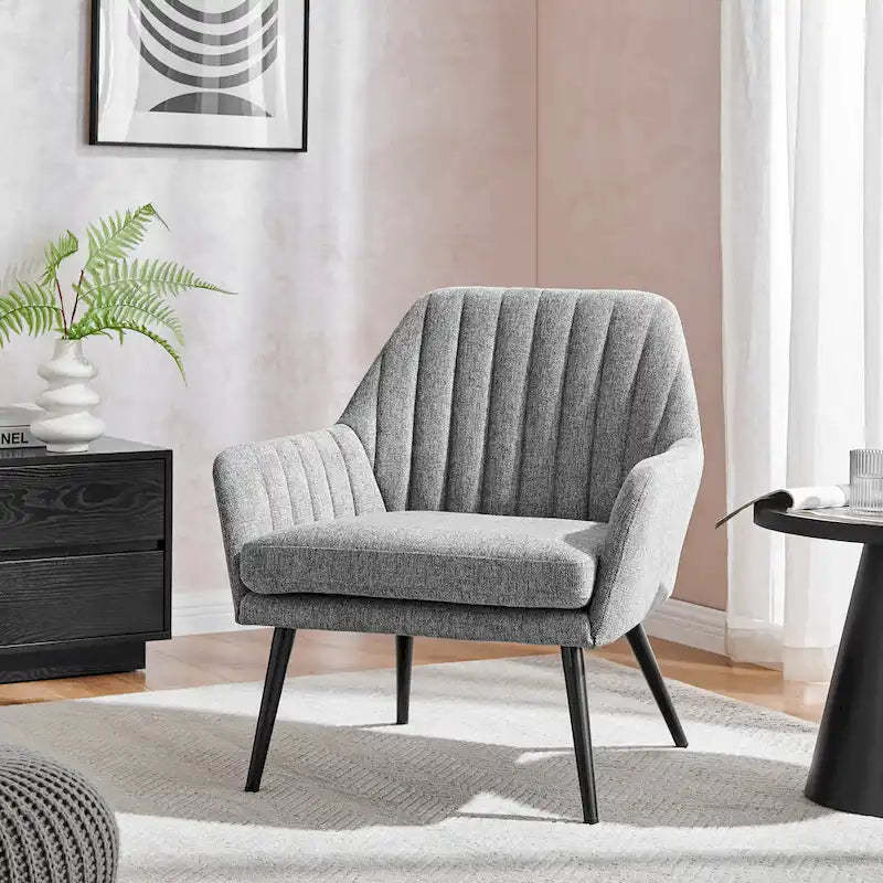 Jolene Fabric Accent Arm Chair