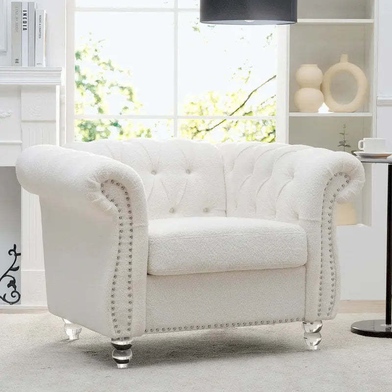 Comfortable Sofa For Living Room,with tight pleated rolled arms